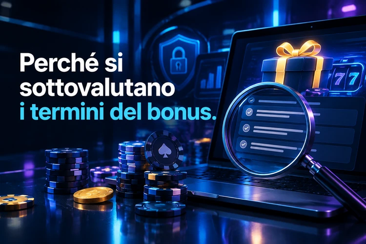 Perché si sottovalutano i termini del bonus