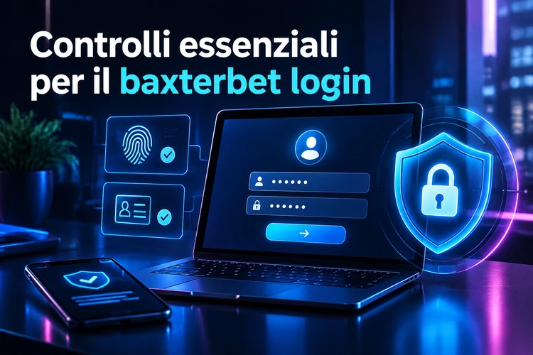 Controlli essenziali per il baxterbet login