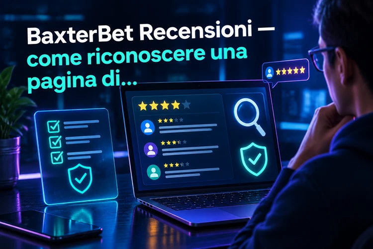 BaxterBet Recensioni – come riconoscere una pagina di recensione indipendente